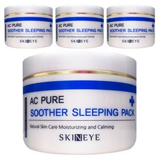 Skin Eye AC Pure Soother 睡眠包, 120ml, 4個