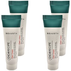 BEAUSTA CICA 積雪草乳霜 50ml, 舒緩敏感乾燥肌膚, 4條