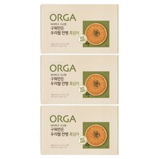 올가홀푸드 구워만든 우리쌀 전병 흑임자, 3개, 흑임자맛, 144g