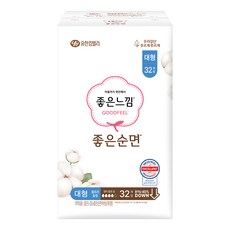 GOODFEEL 好棉薄翼型衛生棉, 1包, L(29cm), 32片