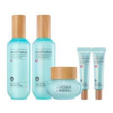 시크릿네이처 제주 백년초 모이스처 3종 세트, 1세트