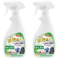 Klean J 可立潔 萬能去污達人 專除各種黏膩油污、膠質碳黑, 450g, 2瓶