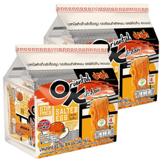 MAMA 媽媽麵 OK鹹蛋黃乾拌麵，濃郁鹹蛋黃香氣，Q彈有嚼勁麵條, 8包