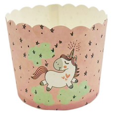 Pimex 馬芬杯-獨角獸(50入) 50x45mm, 1入, 粉色