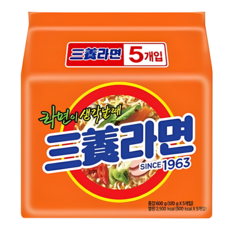 Samyang 三養 Ramen 元祖拉麵 120g, 5包