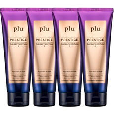 plu 頂級SPA身體磨砂膏, 180g, 4個