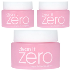 BANILA CO 芭妮蘭 台灣公司貨 ZERO零感肌瞬淨卸妝霜 經典潤澤, 100ml, 3件