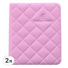 아스터 폴라로이드 포토카드 앨범 사진첩, 퍼플, 2개