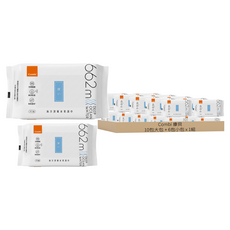 Combi 康貝 海洋柔濕巾 大包 80張 10包 + 小包 20張 6包, 2g, 16包, 1組