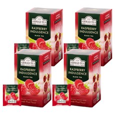 AHMAD TEA 覆盆莓紅茶包, 2g, 20入, 4盒