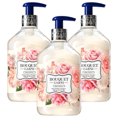 부케가르니 딥퍼퓸 샴푸 로즈가든, 500ml, 3개