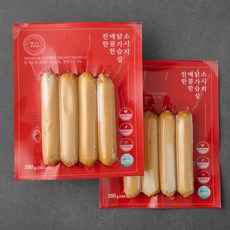 친한 매콤한 닭가슴살 소시지, 200g, 2개입