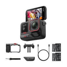 인스타360 Ace Pro 2 스냅샷 번들 액션캠, 블랙