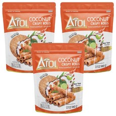 Aroi 泰式酸辣口味蛋捲, 3個, 80g