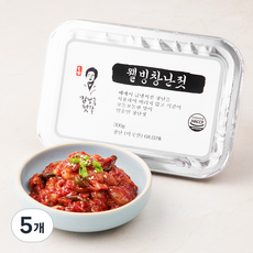 김정숙젓갈 웰빙창난젓, 300g, 5개