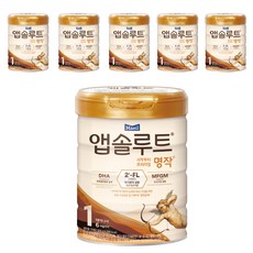 앱솔루트 명작 2FL 분유 1단계, 800g, 6개 800g, 6개