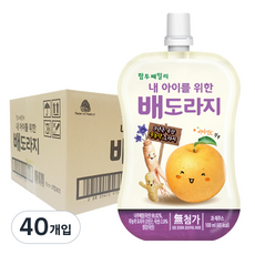 팜투패밀리 내 아이를 위한 배도라지 주스, 혼합맛(배/도라지), 40개, 100ml