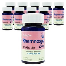 데일리원 람노서스 이브 유산균, 60정, 10개