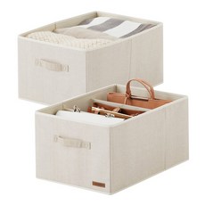 Hanssem Sam 床上用品收納盒抽屜架 + 包收納抽屜套裝, 自然米色, 1套