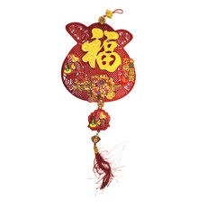 彩蔥雕紋吊飾, 80cm, GTY-2685