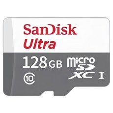 SanDisk 晟碟 Ultra microSD 記憶卡, 128GB, 1個
