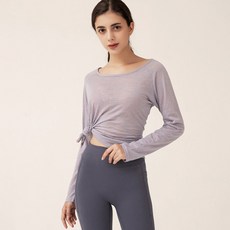 Naya Style女款瑜珈長袖T恤 A-952