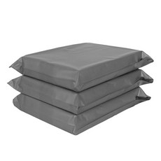 皇帝包裝 HDPE 自黏式 快遞袋 銀黑色, 50個