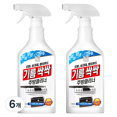 생활공식 기름싹싹 주방클리너, 6개, 500ml