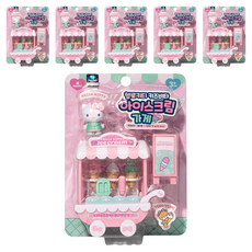 ATEX 幼兒用Hello Kitty兒童維他命冰淇淋店, 桃味兒, 6個, 15g