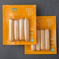 친한 임실N치즈 닭가슴살 소시지, 200g, 2개입
