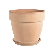 Garden in the City 圓形花盆+盆栽底盤, 單色, 1組