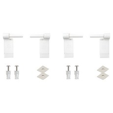 두진 욕실 상부체결형 양변기 시트커버 연결부속 2세트, 혼합색상