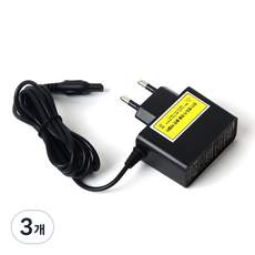 필립스 전기면도기용 충전기 어댑터, QS-1500500K, 3개