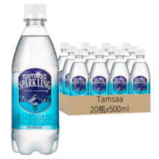 Tamsaa 氣泡水, 500ml, 20瓶