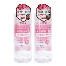 雪芙蘭 高效卸妝水 控油淨白 平衡油脂 水感透亮 加拿大冰河泉水, 300ml, 2瓶