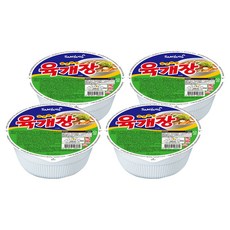 Samyang Foods 三養 碗裝香辣牛肉湯麵 86g, 4入