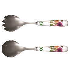 植物園系列上菜匙 2件組, 1套, 大麗花