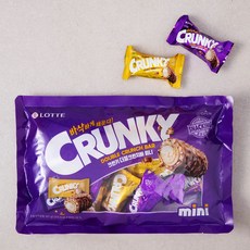 크런키 더블크런치바 미니, 361g, 1개