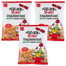 베이비스타 라면과자 오리지널, 68g, 3개