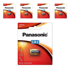 파나소닉 CR2 3V 리튬 건전지, 1개입, 5개