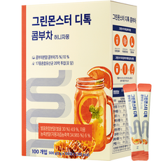 그린몬스터 디톡 콤부차 허니자몽, 5g, 100개입, 1개