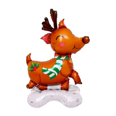 馴鹿 44吋 M94 聖誕站立, 1個, 棕色