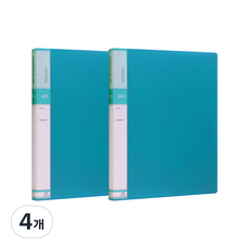 위즈오피스 PP 컬러 인덱스 파일 A3 20매, 스카이, 4개
