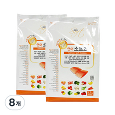 aim 전연령견용 홀리스틱 소프트사료, 연어, 1.2kg, 8개