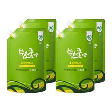 Ssooksoqum 艾蒿環保洗碗精, 1.2L, 4個