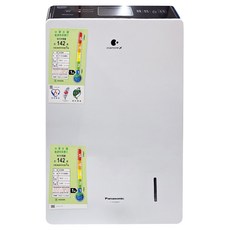 Panasonic 空氣清淨變頻除濕機 18L 白色 20kg 1台, F-YV36MH