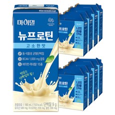 마이밀 정품 뉴프로틴 고소한맛, 3.04L, 8개