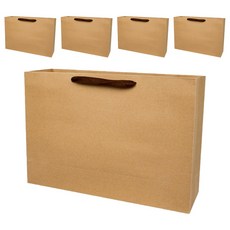 Good Given 牛皮紙提袋 8號, 牛皮紙棕色, 5個