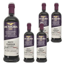 DE NIGRIS 德尼格斯 摩德納巴薩米克醋 清爽風味, 500ml, 5瓶