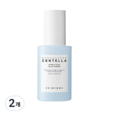 SKIN1004 馬達加斯加積雪草玻尿酸Cica藍色精華液, 2個, 50ml